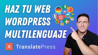 Cómo Traducir un Sitio Web WordPress Automáticamente 🆓 Tutorial TranslatePress [upl. by Alver]