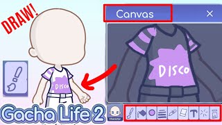 You Can Draw in Gacha Life 2 Canvas Feature Concept [upl. by Aspia]