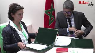 Signature accord ONMT Maroc et Transavia [upl. by Annerb]