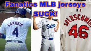 Fanatics has ruined MLB jerseys [upl. by Teodoro837]