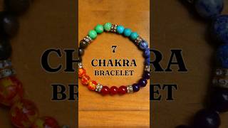 7 Chakra Bracelet✨️🤯 shorts Bracelet 7chakras reach viral likes healing [upl. by Eddie]