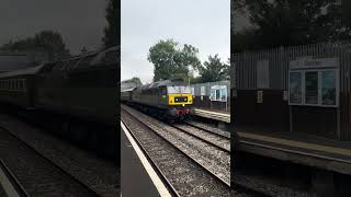 BR Class 47s No 47810 amp 47805 Power Through Tackley With The Statesman To Portsmouth 121024 [upl. by Leahcimal778]