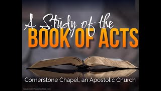 A Study of the Book of Acts  Lesson 51 [upl. by Peppi301]