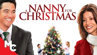 A Nanny for Christmas  Full Christmas Movie 2023  Emmanuelle Vaugier  Dean Cain [upl. by Ecadnac]