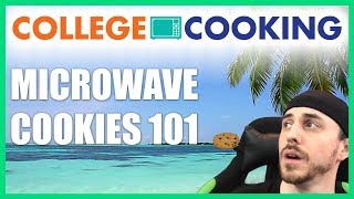 How to Make Cookies in the Microwave  College Cooking  CollegeXpress [upl. by Hawger426]