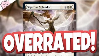 This Card is Overrated  Sigardas Splendor  Innistrad Midnight Hunt  Magic the Gathering [upl. by Hadias]