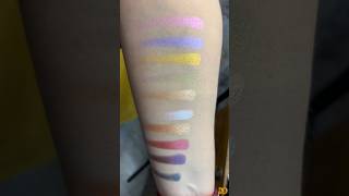 Affordable pigmented eyeshadow palette eyemakeup ytshorts pummybeautyparlour makeup Makeuptips [upl. by Nrubua456]