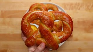 Homemade Soft Pretzels [upl. by Nies161]