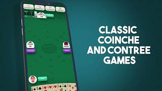 Play Classic Belote Offline  Free Belote Coinche and Contree games [upl. by Sugirdor]