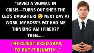 I Assisted a Woman Who Turned Out to Be a CEOs Daughter—The Next Day My Boss Had a Surprise for [upl. by Garihc794]