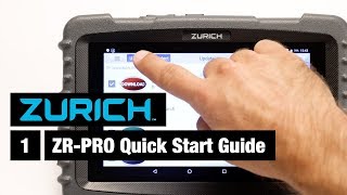 Zurich ZR Pro Quick Start Guide [upl. by Glenine520]