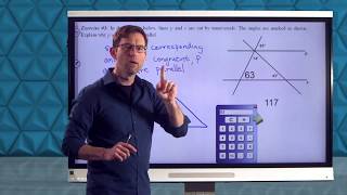 Common Core GeometryUnit 3Lesson 7More Work with Parallel Lines [upl. by Brandyn999]