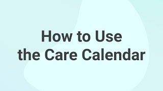 Scheduling Support with the Give InKind Care Calendar [upl. by Nylg]