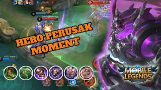 THAMUZ BUILDS AN AGGRESSIVE TANK  HERO RECEIVE DAMAGE  MOBILE LEGENDS  MLBB [upl. by Latimer]