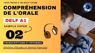 DELF A1  Compréhension de lorale No 02  Listening Practice Test Online  French N You [upl. by Netsua]