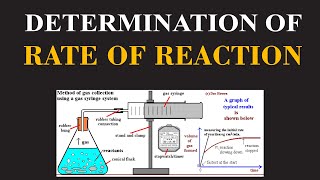 Determination of Rate of Reaction  Chemical Kinetics  Reaction Rates and Mechanisms  ChemClarity [upl. by Eppillihp193]