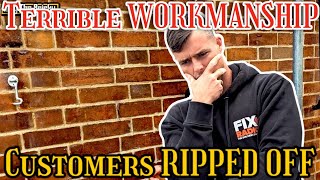 CLIENTS were RIPPED off Repointing job gone Terribly WRONG construction vlog [upl. by Ybrad]