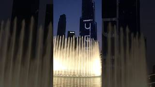 BURJ KHALIFA FOUNTAIN SHOW  DUBAI 🇦🇪  burjkhalifa dubai uae viralshorts viralvideo trend [upl. by Justen696]