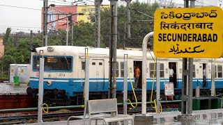 Departing from Secunderabad Junction Railway station [upl. by Dnomar]