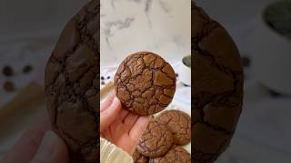 Brownie cookies cookies brownies baking chocolatecookies dessert [upl. by Alik]