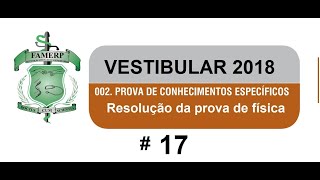 FAMERP DISCURSIVA  2018  17 Uma barra homogênea em forma de paralelepípedo de massa 80 kg [upl. by Esilrac898]