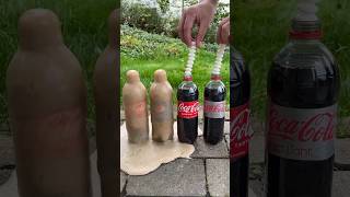 Coca Cola FantaSprite und Mentos  Experiment Shorts [upl. by Dib585]