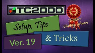 TC2000 Turorial  Setup Tip Tricks amp More  Version 19 [upl. by Amikehs921]