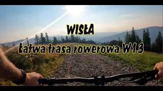 🟢 Cieńków Przysłop Wisła łatwa trasa rowerowa [upl. by Nennerb149]