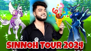 2024 Sinnoh Tour Update In Pokémon Go  Rare Legendary Pokemon Debut In Sinnoh Tour viral [upl. by Aime369]