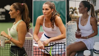 Mirjam Bjorklund Mastering the Art of Tennis and Style [upl. by Oizirbaf]