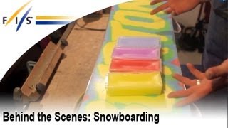 FIS Snowboarding waxer gives professional waxing tips in this behind the scenes video [upl. by Pricilla828]