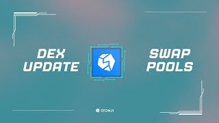 UPDATE SWAPS AND LIQUIDITY POOLS ON STONfi [upl. by Nosreh193]