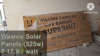 Waaree Bifacial Solar Panel [upl. by Cohlette]