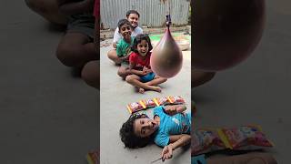 Water balloon chopping game  lazy lad shortsvideo funny youtubeshorts trendingshortsfunnyvideo [upl. by Scarface]