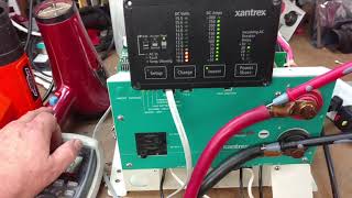 South Trails RV Xantrex inverter testing [upl. by Gannes882]