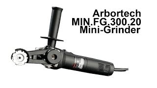 Arbortech MINFG30020 MiniGrinder [upl. by Rebma884]