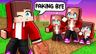 Maizen Faked LEAVES His Family in Minecraft  Parody StoryJJ and Mikey TV [upl. by Liddie762]