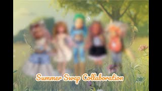 Summer Swap Collaboration OOAK Doll [upl. by Norven290]