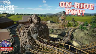 Wicker Man POV  Let’s Build Alton Towers  Planet Coaster [upl. by Kellyn144]