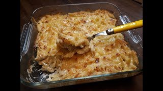 GRATIN de PÂTES aux 3 FROMAGES 🧀 selon POPOTE [upl. by Adnalra]