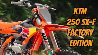 The 2024 KTM 250 SXF FACTORY EDITION [upl. by Epilif]