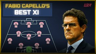 The Worlds Best XI According to Fabio Capello ⚽ [upl. by Norek]