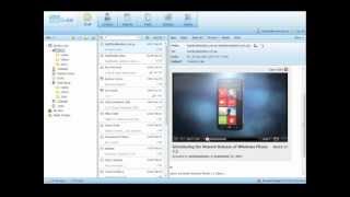 MailEnable Video Webmail  Embedded Youtube Player [upl. by Cirtap958]