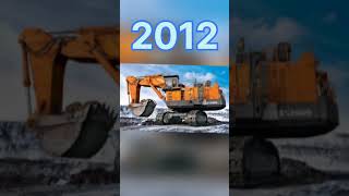 Evolution of excavator 19302024 shorts viralvideo [upl. by Noni]