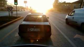 Bmw e34 540i drift 6 speed [upl. by Anaik]