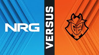 NRG vs G2 Esports  Lower Round 3  202223 NA Spring Cup [upl. by Aihsotan848]