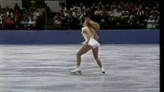 Tonya Harding USA  1991 Skate America Figure Skating Ladies Free Skate [upl. by Hairahcez]