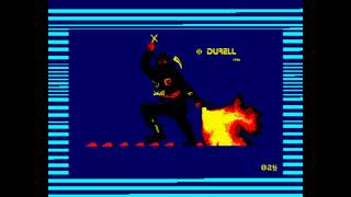 Saboteur 1 amp 2 screen loader rework file CDT  Amstrad CPC   Epic game retrogaming  Demo [upl. by Brie]