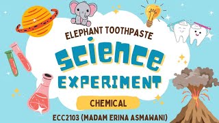 ELEPHANT TOOTHPASTE 🐘 SCIENCE EXPERIMENT [upl. by Elfrida]