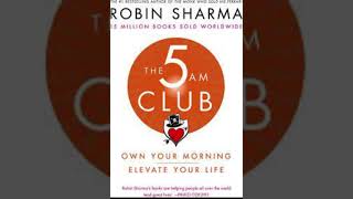 Robin Sharma – The 5 AM Club Audiobook Part 6 [upl. by Matland166]